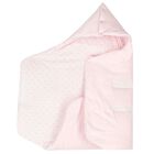 Baby Girls White & Pink Bunny Nest, 1, hi-res