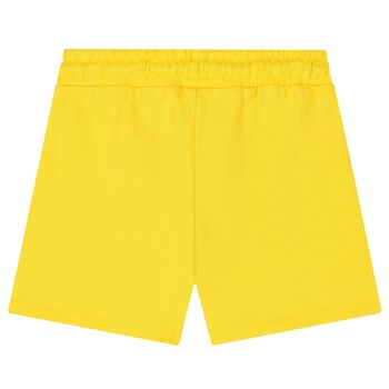 Girls Yellow Daisy Shorts