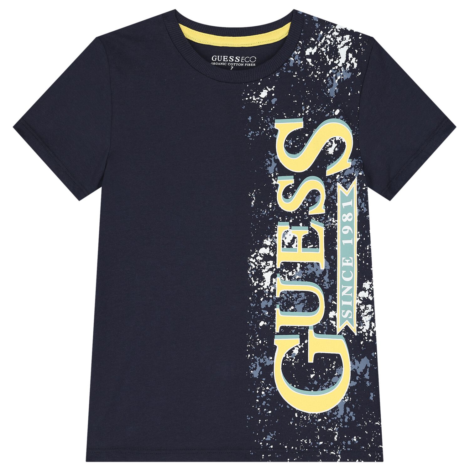 Boys Navy Blue Logo T-Shirt, 3, hi-res