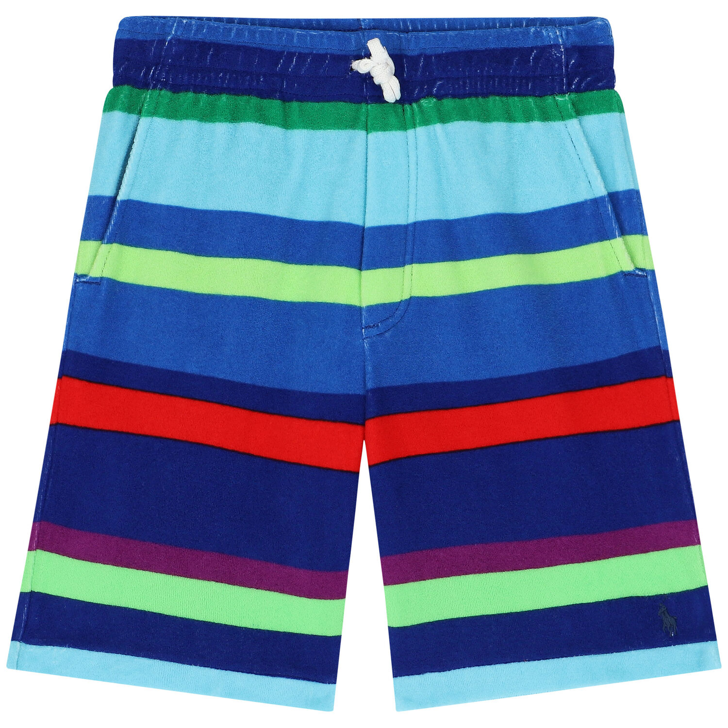 Boys Multi-Colored Logo Shorts, 1, hi-res