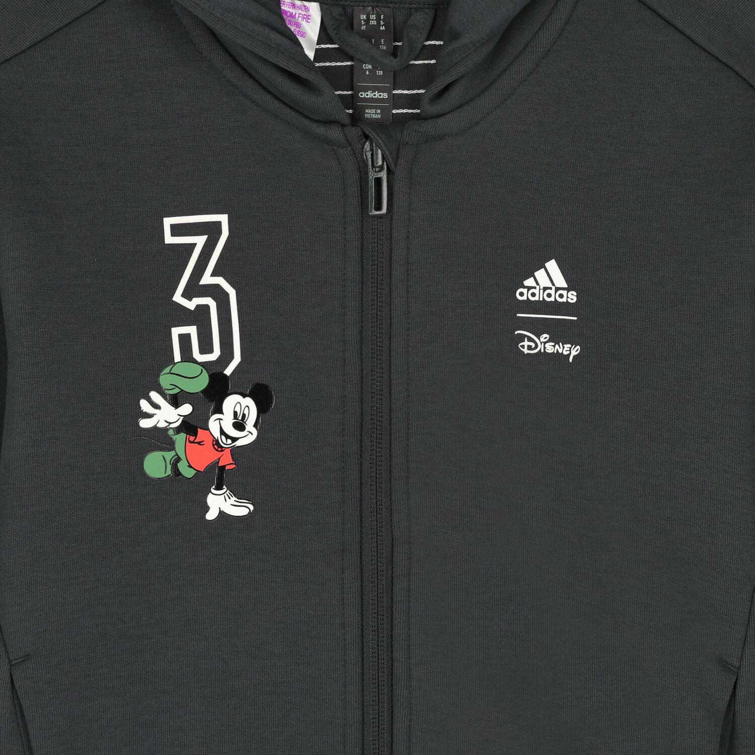 Grey Logo Hooded Zip Up Top, 1, hi-res image number null