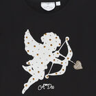 Girls Black Top, 1, hi-res