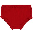 Younger Girls Red logo Dress Set, 1, hi-res