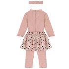 Baby Girls Pink Leggings Set, 1, hi-res