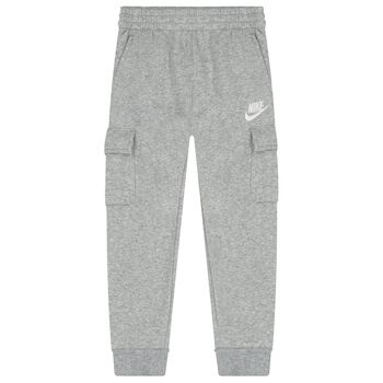 Nike Kids Boys Grey Logo Joggers, 1 Boys Grey Logo Joggers