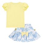 Girls Butterfly T-Shirt & Skirt Set, 1, hi-res
