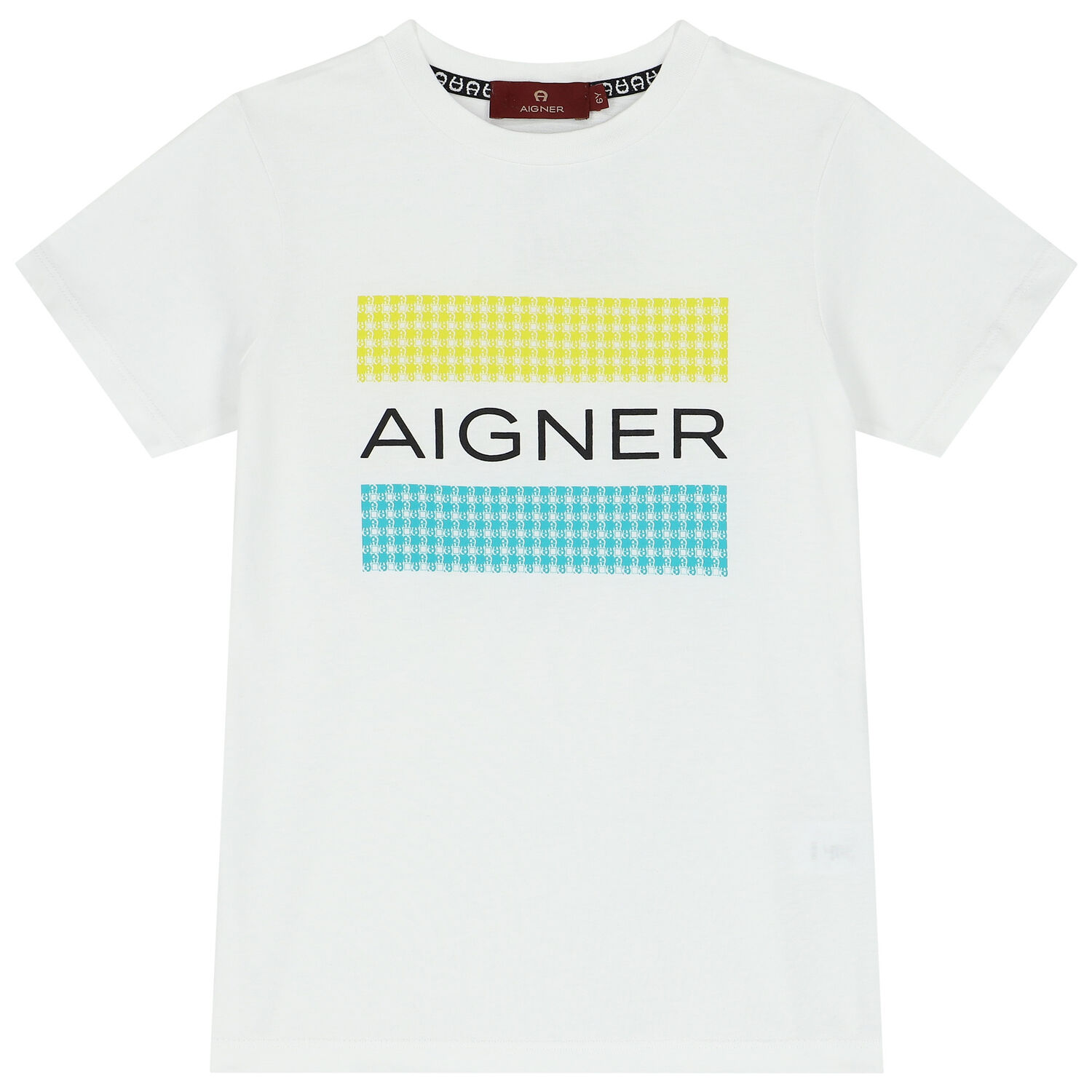 Boys White Logo T-Shirt, 2, hi-res