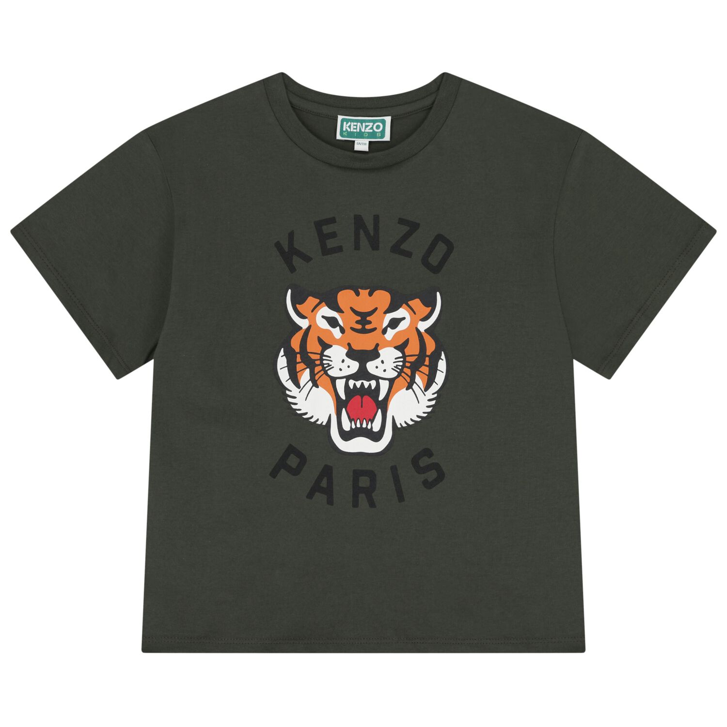 Green Tiger Logo T-Shirt, 2, hi-res