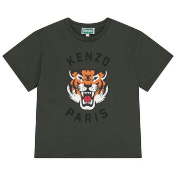 Green Tiger Logo T-Shirt