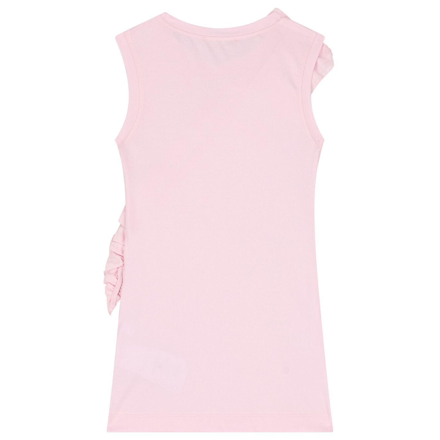 Girls Pink Ruffled Dress, 1, hi-res image number null