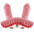 Girls White & Red Raspberries Swimsuit, 1, hi-res