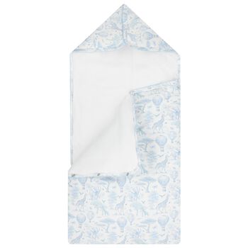 Baby Boys White & Blue Africa Nest