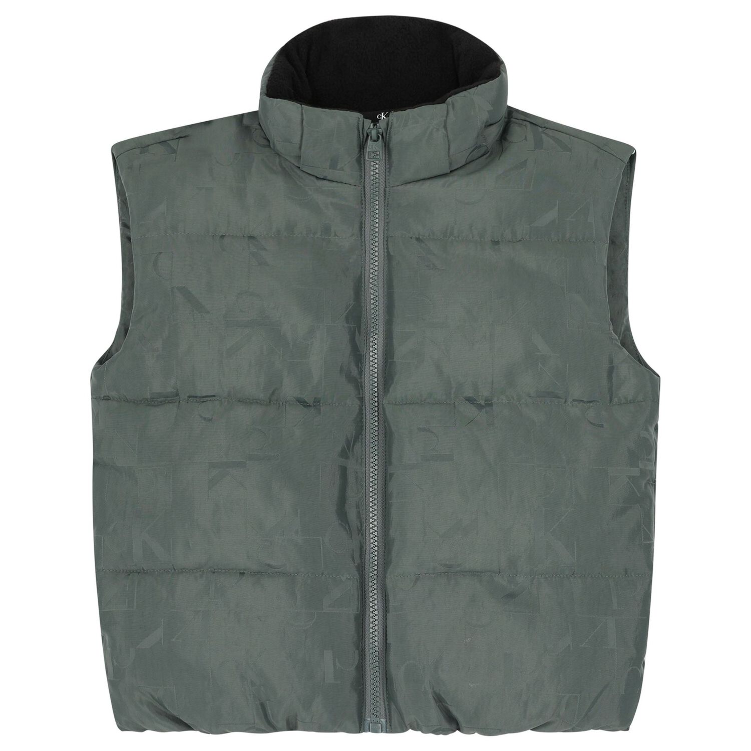 Boys Green Logo Gilet, 1, hi-res image number null