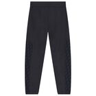 Boys Black Logo Joggers, 1, hi-res