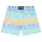 Boys Muti-Colored Logo Swim Shorts, 1, hi-res