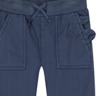 Younger Boys Blue Teddy Bear Joggers, 1, hi-res