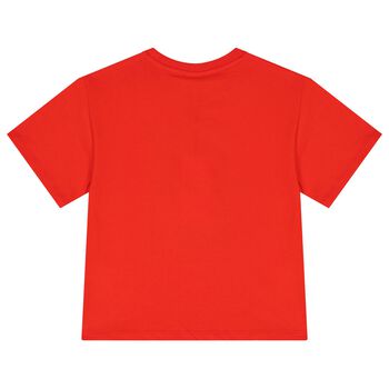 Boys Red Tiger T-Shirt