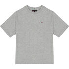 Boys Grey Logo T-Shirt, 1, hi-res