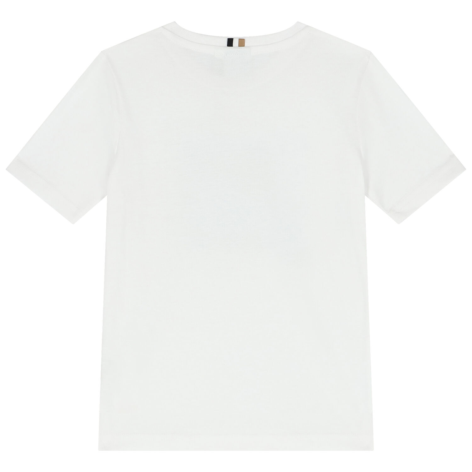 Boys White Logo T-Shirt, 1, hi-res