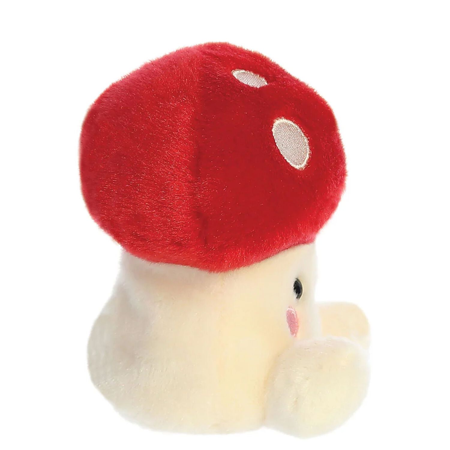 Palm Pals Ivory & Red Amanita Mushroom Soft Toy ( 13cm ), 1, hi-res