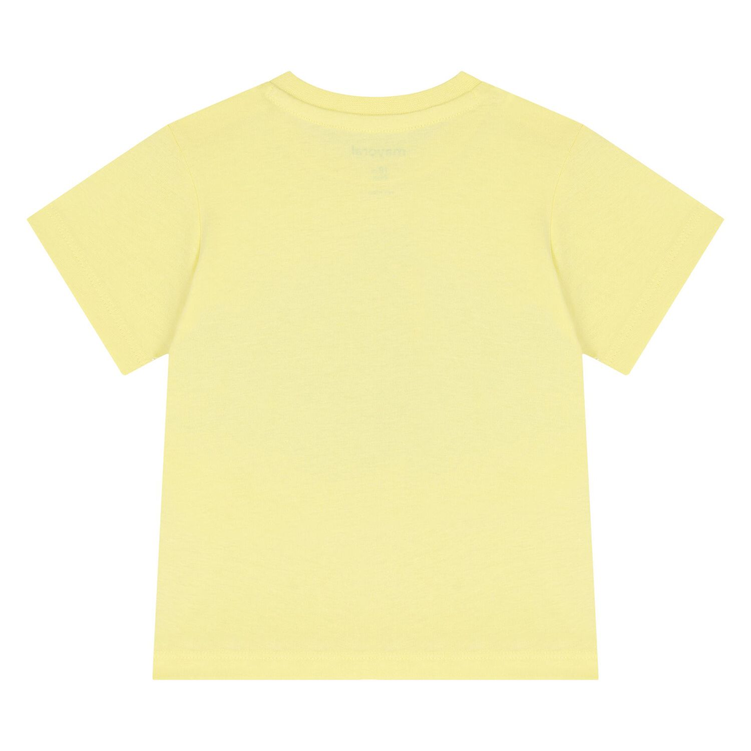 Younger Boys Yellow Shark T-Shirt, 2, hi-res