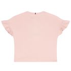 Girls Pink Logo T-Shirt, 1, hi-res