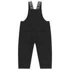 Baby Boys Black & White Ikonik Dungaree Set, 1, hi-res