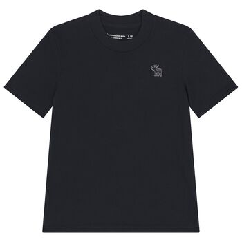 Boys Black Logo T-Shirt