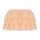 Girls White & Pink Tulle Skirt Set, 1, hi-res