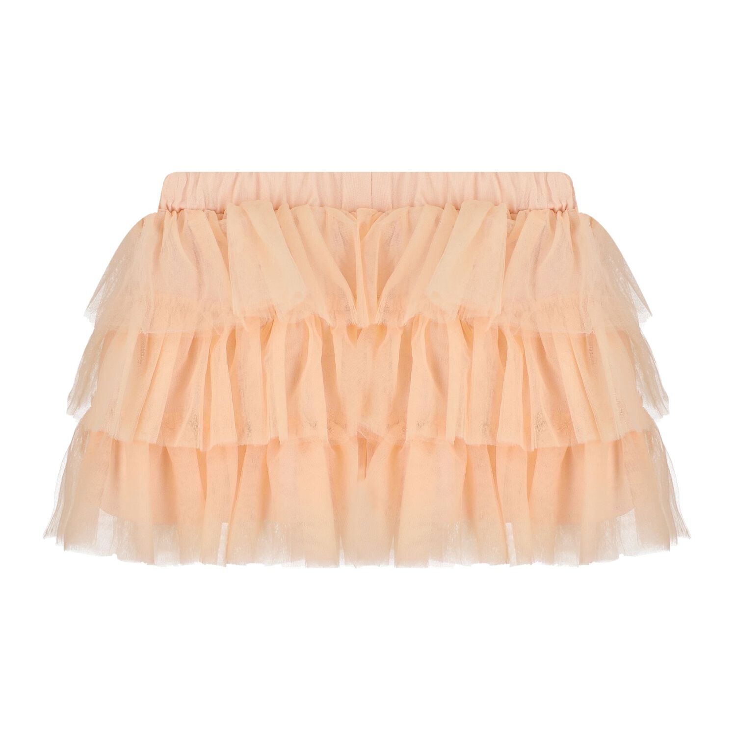 Girls White & Pink Tulle Skirt Set, 1, hi-res