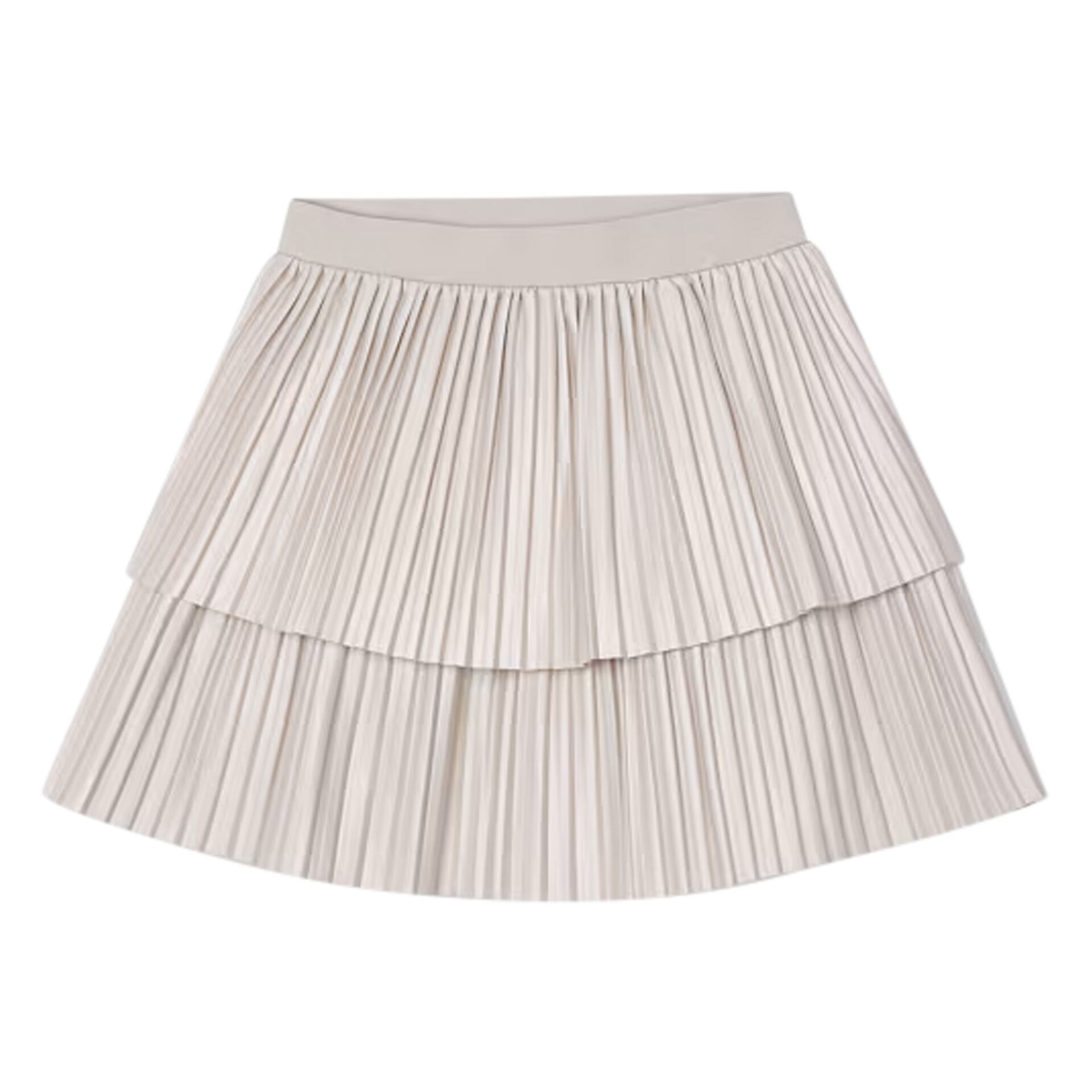 Mayoral Girls Ivory Pleated Skirt Junior Couture UK