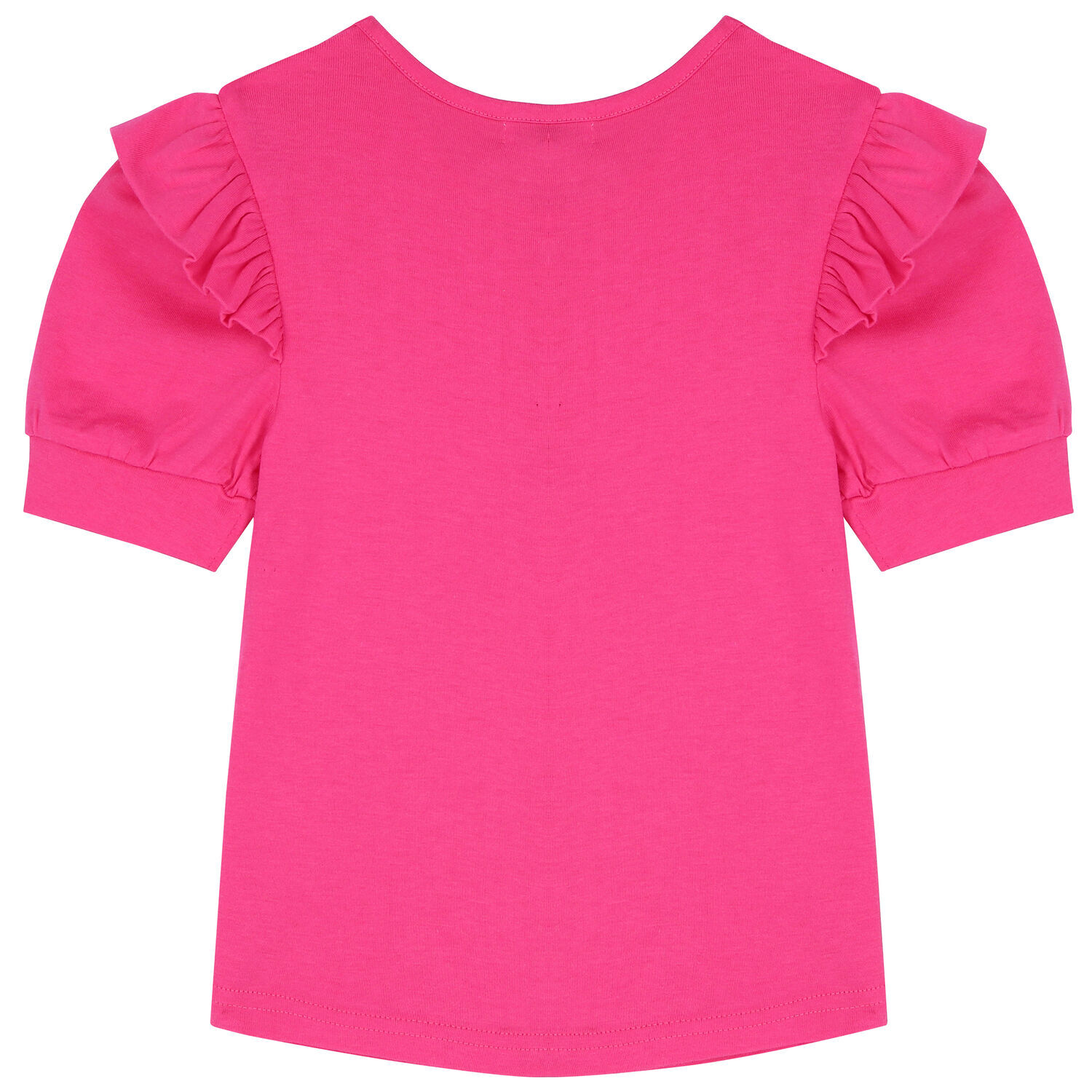 Girls Pink Ruffled Top, 2, hi-res image number null