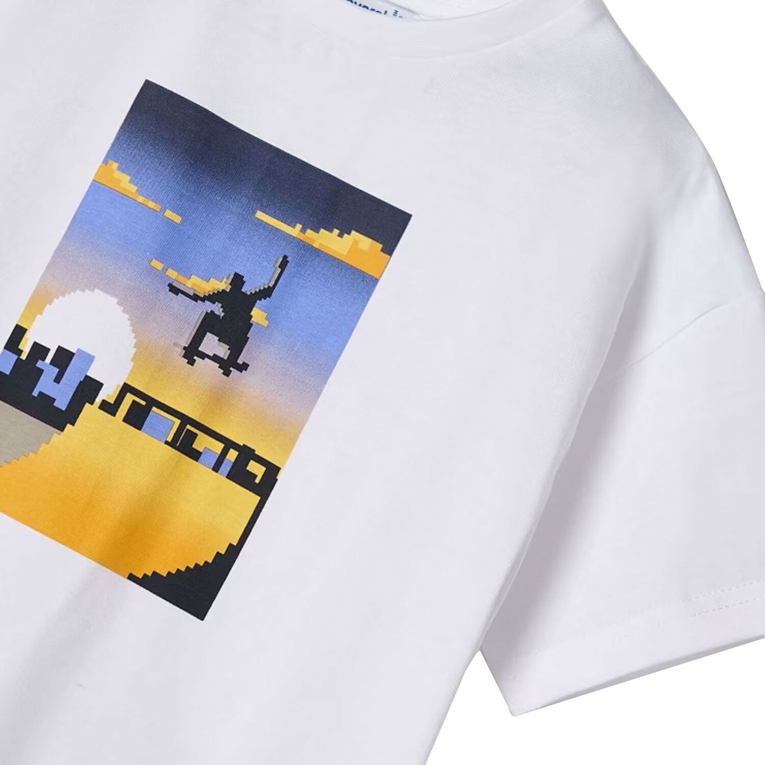 Boys White T-Shirt, 1, hi-res image number null