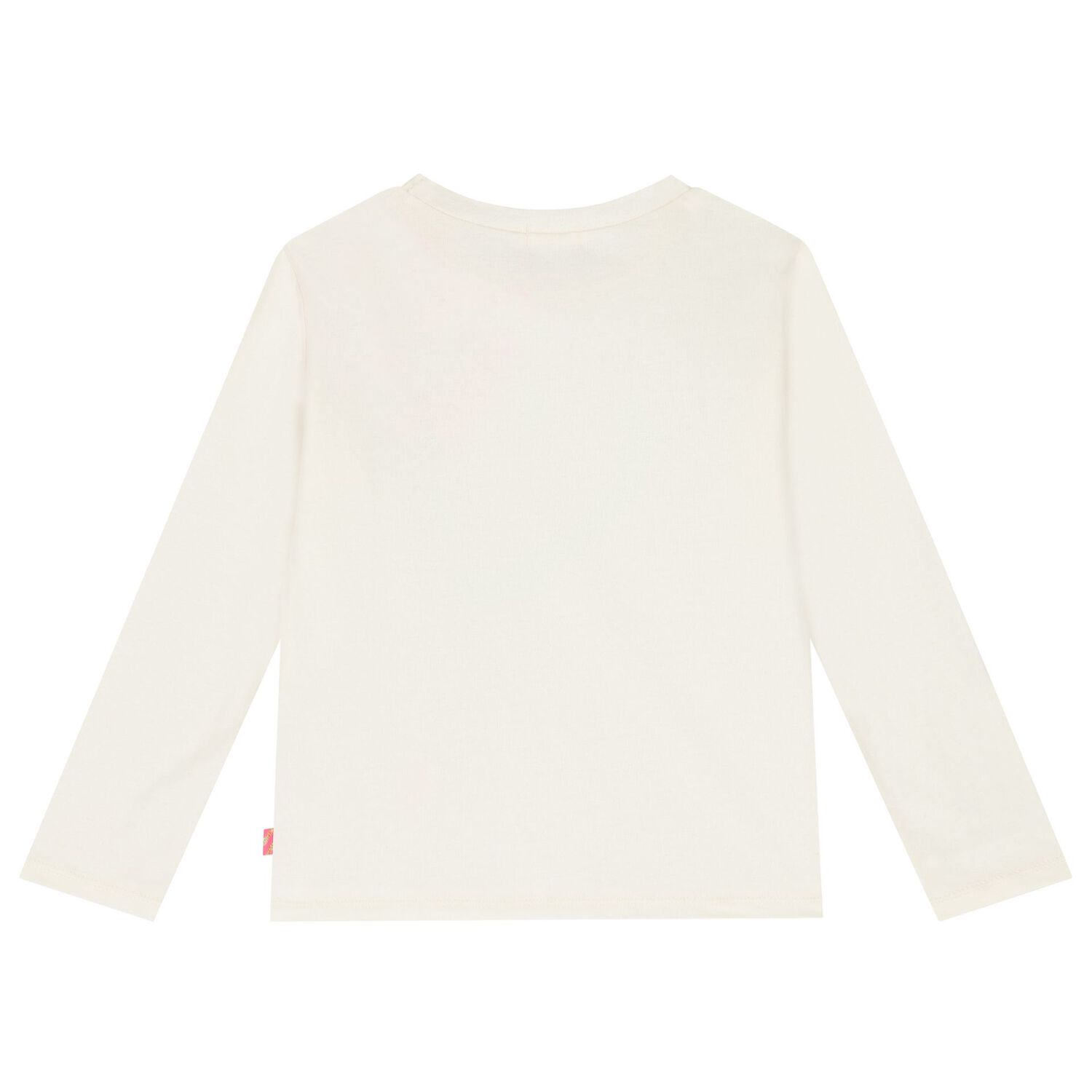 Girls Ivory Hearts Long Sleeve Top, 1, hi-res image number null