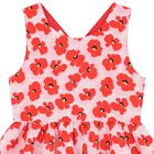 Girls Red & Pink Dress Sleeveless Dress, 1, hi-res
