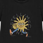 Boys Black Logo T-Shirt, 1, hi-res