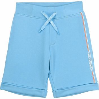 Boys Blue Logo Shorts