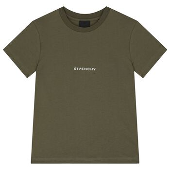 Khaki Logo T-Shirt