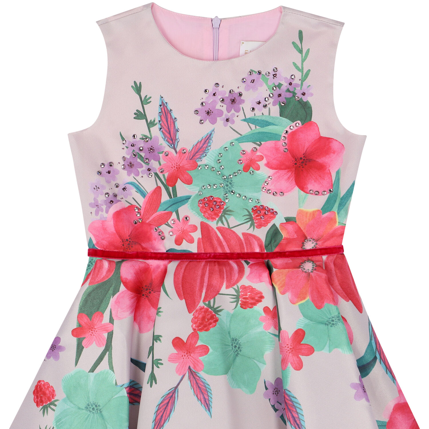 Girls Special Occasion Embellished Dress, 1, hi-res image number null