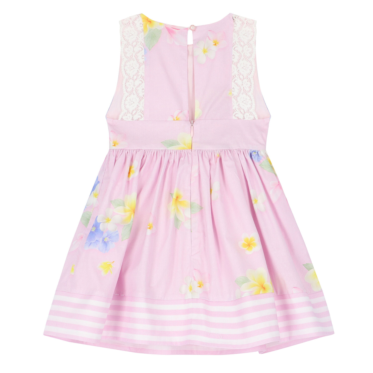 Girls Pink Floral Dress, 1, hi-res image number null
