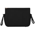 Black, White & Beige Logo Baby Changing Bag, 1, hi-res