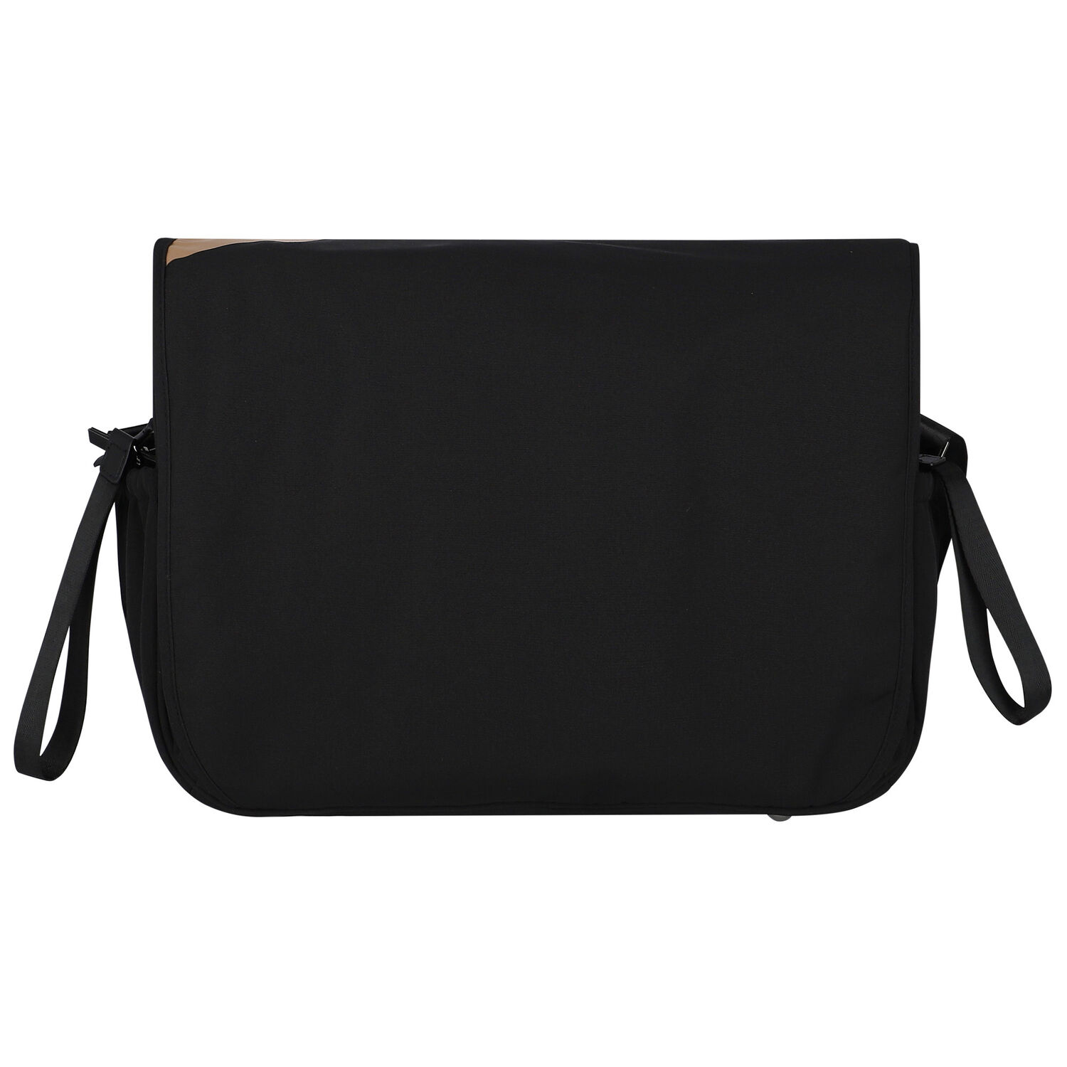 Black, White & Beige Logo Baby Changing Bag, 1, hi-res