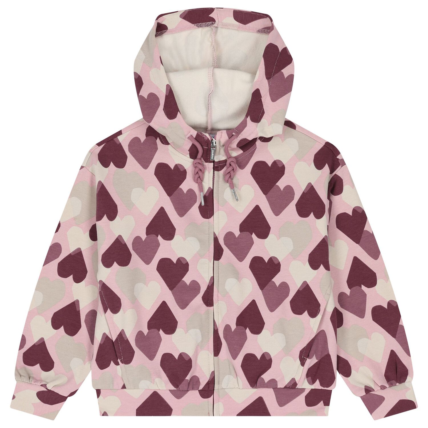 Girls Purple & Ivory Tracksuit ( 3 Piece ), 1, hi-res