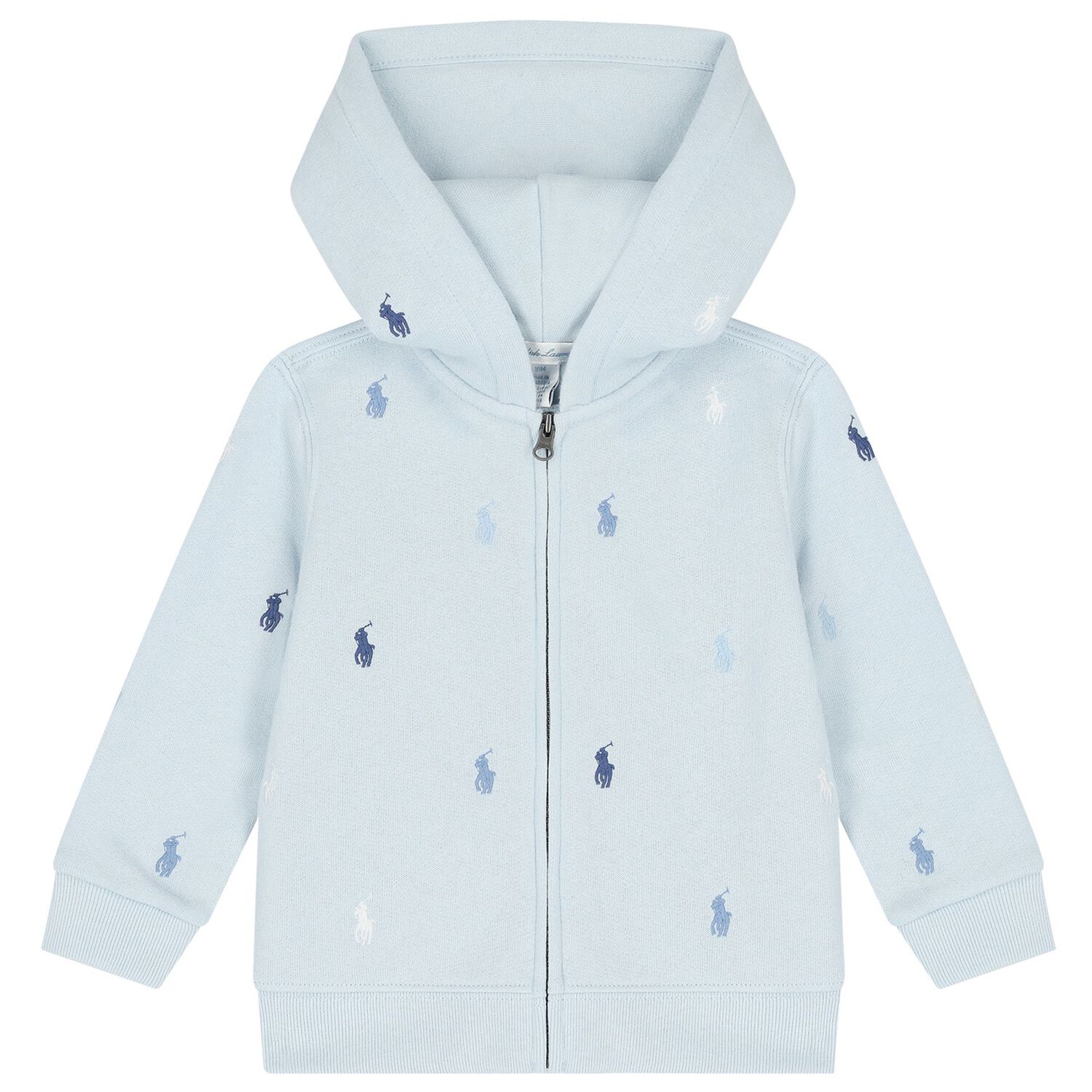 Baby Boys Blue Logo Tracksuit, 1, hi-res