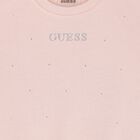 Girls Pink Embellished Logo Sweatshirt, 1, hi-res