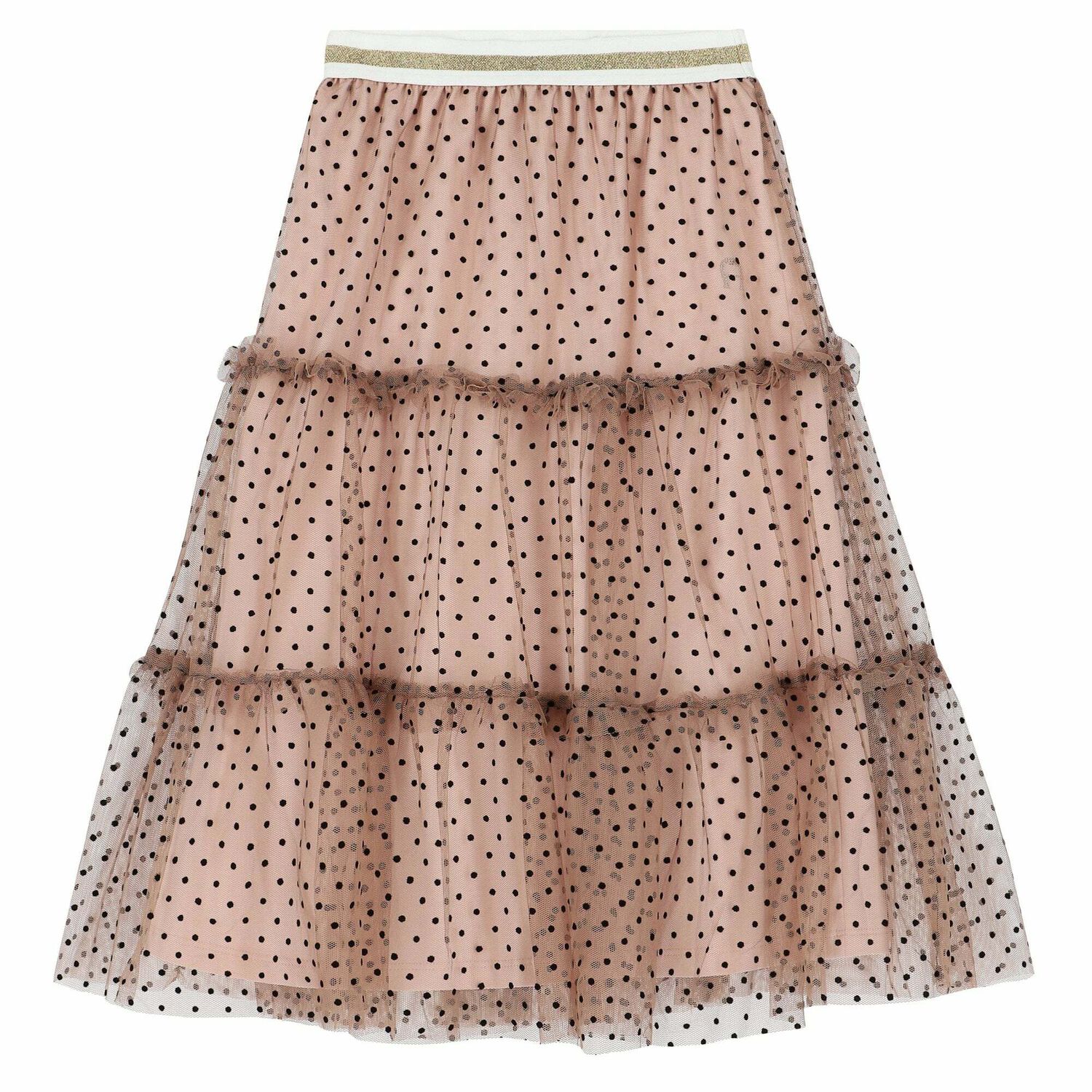 Girls Pink Dot Skirt, 1, hi-res image number null