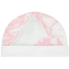 Baby Girls White & Pink Geo Map Babygrow Gift Set , 2, hi-res