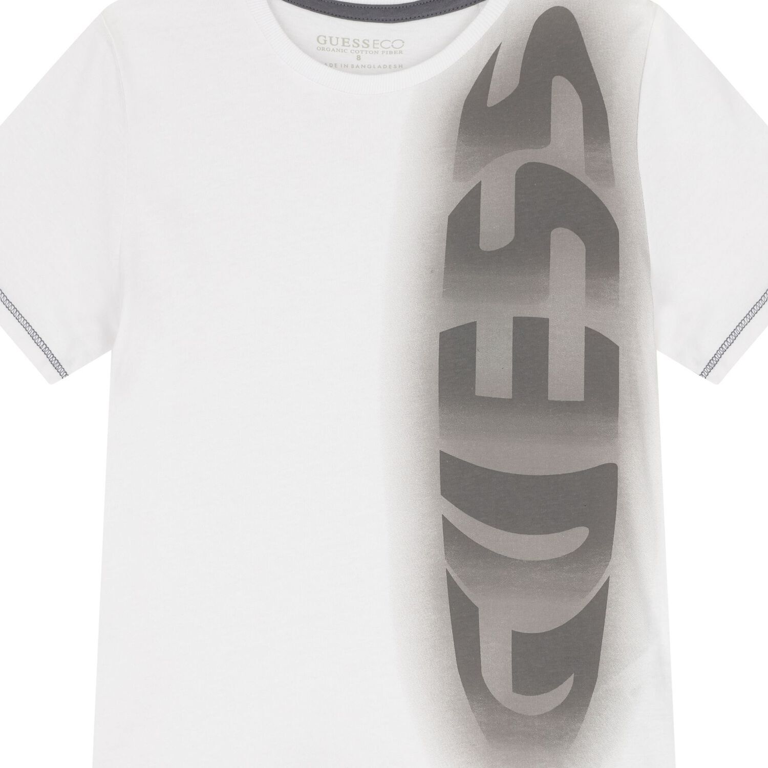 Boys White Logo T-Shirt, 1, hi-res image number null