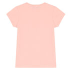 Girls Pink Logo T-Shirt, 2, hi-res