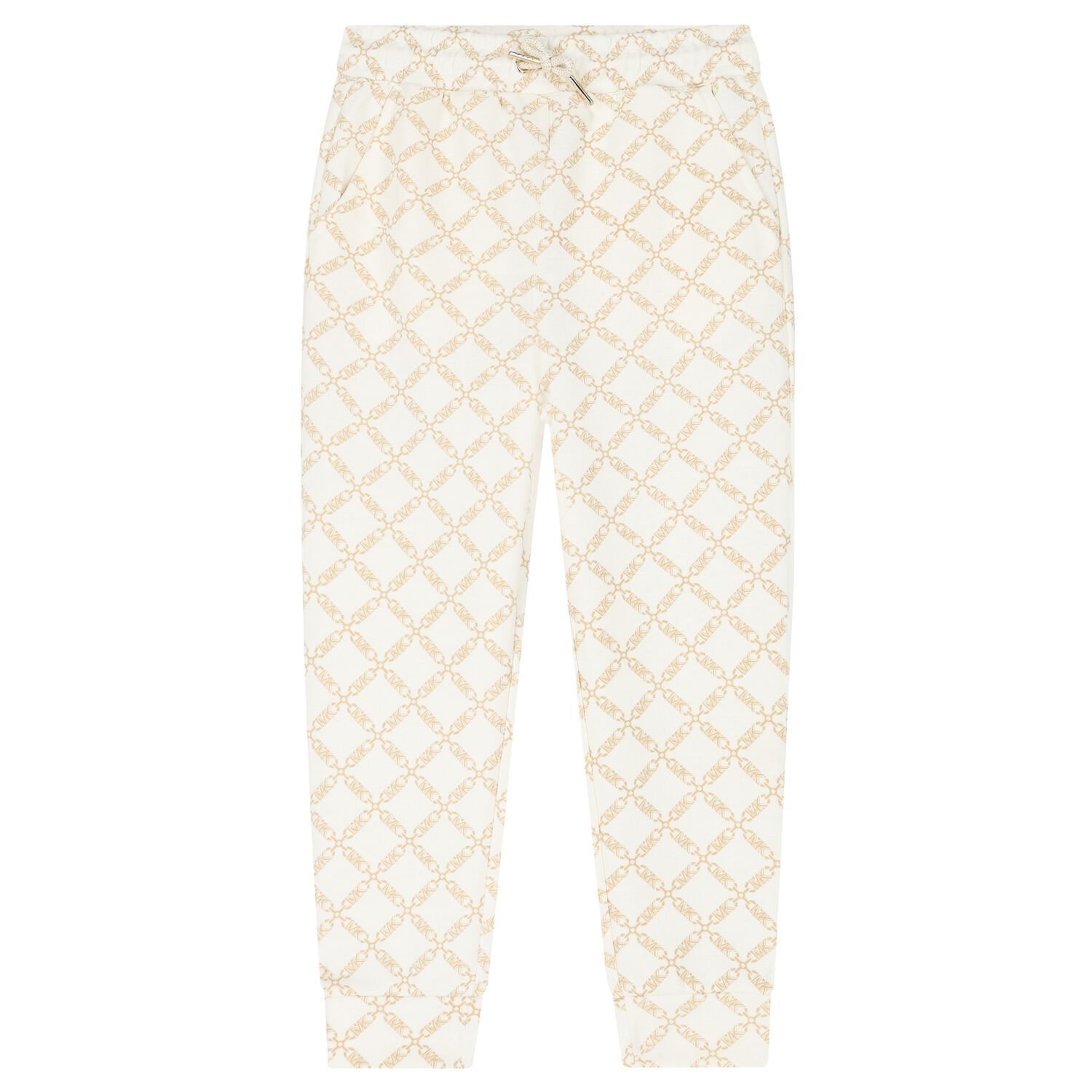Girls Ivory Logo Joggers, 1, hi-res image number null